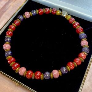 Ceramic Beaded Necklace